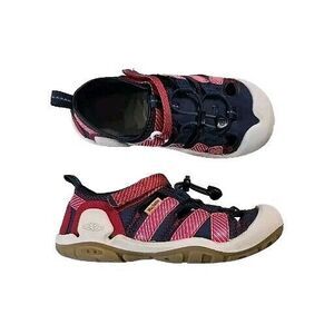 KEEN Knotch Creek Unisex Kids Blue Red Waterproof Sandals Toodler US Size 13